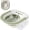 Green, variant on Sitz Bath, Unisex Sitz Bath for Toilet, Sitz Bath for Hemorrhoids, Sitz Bath Soak Tub, Sitz Bath Postpartum Care, Home Use Portable for Easy Storage – (Purple Manual)
