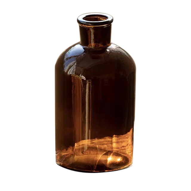 DOLITY Glass Flower Vase Decors Hydroponic Plants Pot for Party Room B