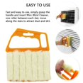 thumbnail image 2 of Cepillo Limpiador De Persianas Persianas Persianas Contraventanas Mini Lavable Y Extraíble Ventana Aire Acondicionado Plumero Con 7 Listones Herramientas De Limpieza De Cocina Para El Hogar De Mano Pa, 2 of 5