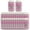 Hope - Standard, variant on Breast Cancer Awareness Pink Heart of Hope 2-Pack Ultra Slim Can Thermocoolers