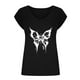 thumbnail image 4 of Camisetas sin mangas con cuello en V de verano para mujer, camisetas de manga corta con estampado de mariposa Retro OAVQHLG3B Store lin121212, 4 of 4