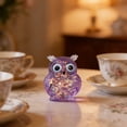 thumbnail image 4 of Roiihwy Owl Squish Toys, Slow Rebound Squeeze Stress Balls, Purple, 3.15", Stress Relief Sensory Toys(Foam), 4 of 8