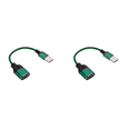 thumbnail image 3 of Adaptador de audio USB Adaptador auxiliar USB a conector de 35 mm con conector dual para auriculares y micrófono, 3 of 4