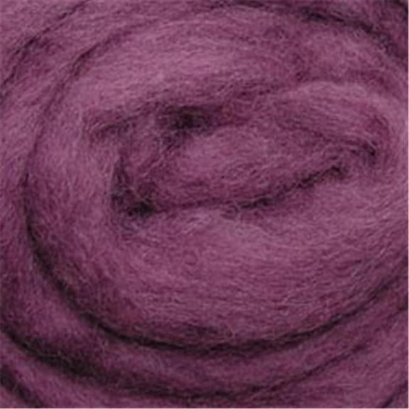 Wistyria Editions Wool Roving 14" -Lilac Haze