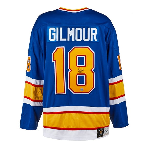 Doug Gilmour Signed St Louis Hockey Throwback Jersey