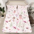 thumbnail image 2 of Manfei Chic Elf Twin Sheet Set (3-Piece) Rustic Flower Fairy Tale Microfiber Decor For Girls Teens, 2 of 7