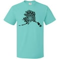 thumbnail image 3 of Inktastic Alaska Silhouette Mandala T-Shirt, 3 of 5