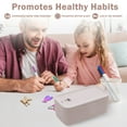 thumbnail image 5 of Locbbie Small Lock Box with Code – Lockable Storage Box for Medication, Food, Electronics & Personal Items Safe – BPA-Free, 5 of 8