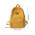 thumbnail image 1 of Mochila de moda de gran capacidad para estudiantes, mochila versátil de nailon informal, mochilas escolares para jardín de infantes, estuche para lápices Teena Fivean unisex, 1 of 2