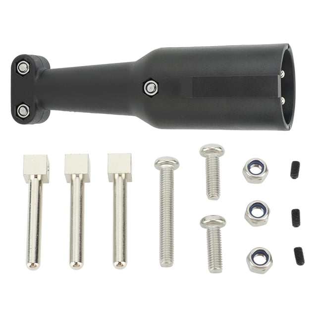 Enchufe de carga para carrito de golf eléctrico de 48 V, receptáculo de nailon para cargador de carrito, puerto de carga impermeable para Club Car DS Precedent