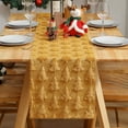 thumbnail image 4 of Christmas Table Runner 3D Xmas Tree Table Runner Thickened Sequin Tablecloth for Holiday Home Farmhouse Dining Table Decor, 4 of 7