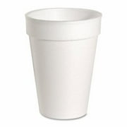 1PK-Genuine Joe Hot/Cold Foam Cups, 10 fl oz, White, 1,000 Cups