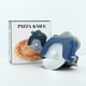 thumbnail image 4 of Pizza de pizza de acero inoxidable CHOPPER Reutilizable Pie Bater Blanco Blanco Herramienta de corte Cocina Bakery Restaurantes CHEF Gifts Blue Irene Inevent HA047873-02B, 4 of 7