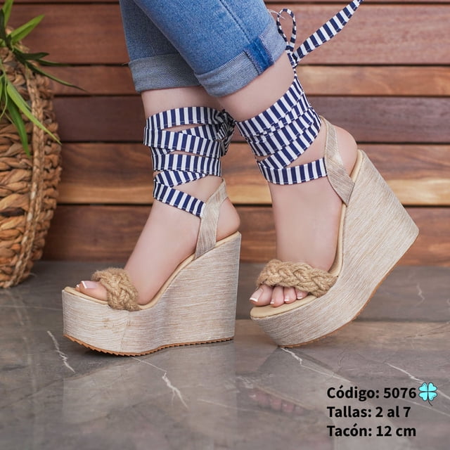 Plataforma de Dama Chic Shoes 5076 Talla 25 Chic Shoes Modelo 5076 Talla 25