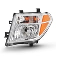 thumbnail image 2 of AKKON - Left Driver Side Chrome Headlight Fits 2005-2008 Frontier 2005-2007 Pathfinder [Halogen Models] Replacement, 2 of 6