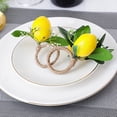 thumbnail image 4 of HBFAGFB Party Decorations Napkin Rings Holders Summer Decor Dinner Weddings Parties Decor A, 4 of 4