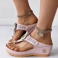 thumbnail image 6 of Mostsola Slippers for Women Platform Sandals Trendy Flip Flops Comfortable Slip on Slides Shoes, 6 of 9