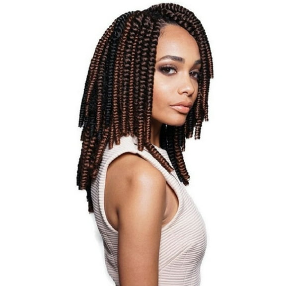 PBPBOX 1 Pc Synthetic Hair Dreadlock Extensions Wig Braid Dark Brown for Daily Use