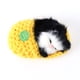 thumbnail image 2 of Gato Durmiente En Zapatilla Muñeca Mini Gatito En Zapato Con Sonidos De Meows (Amarillo), 2 of 9