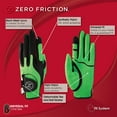thumbnail image 2 of Zero Friction Junior Golf Glove, Left Hand, One Size, Lime, 2 of 5