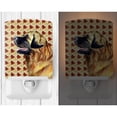 thumbnail image 2 of Caroline's Treasures LH9123CNL Leonberger Fall Leaves Portrait Ceramic Night Light, 6x4x3", multicolor, 2 of 2