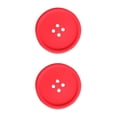thumbnail image 2 of QualitChoice Coussinets d'Isolation Ronds en Silicone Multicolores Durables Flexibles Rouge 2Ensemble, 2 of 6