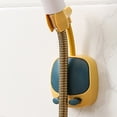 thumbnail image 3 of Soporte azul y amarillo para duchas de mano, perfecto para baños, soporte para cabezal de ducha ajustable e impermeable, 3 of 6
