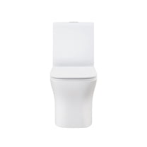Bastille One Piece Square Toilet Dual Flush 1.1/1.6 gpf in Matte White