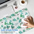 thumbnail image 4 of Long Mouse Pads for Desk,Green Christmas Tree and Text Pattern Desk Mats on Top Of Desks, Desk Mouse Pad Extra Large with 3mm Non-Slip Base and Stitched Edge for Gaming,Office,Work,Home 31.5x11.8in, 4 of 5