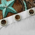 thumbnail image 4 of Castle Fairy Texas Stars Blackout Curtains Set of 2 (52x84 Each),Western Window Curtains, 4 of 6