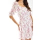 thumbnail image 4 of Vestido vaporoso flores Roman Fashion Juvenil 087 Rosa flor M, 4 of 5
