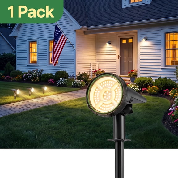 1 Pack Solar Spotlights