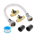 thumbnail image 1 of Kuntesetty Boat Pump Converter Winterization Kit RV Pump Converter Winterizing Part RV Full 6Pcs, 1 of 10