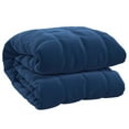 UltraSoft Weighted Blanket for Adults, 86.6x94.5, 33.1 lbs, Blue