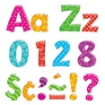 thumbnail image 2 of TREND Colorful Patterns 4-Inch Playful Uppercase/Lowercase Combo Pack (EN/SP) Ready Letters, 2 of 4