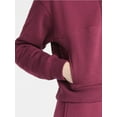 thumbnail image 3 of No Boundaries Fleece Half Zip Pullover, Women's, 3 of 4