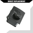 thumbnail image 4 of No.68019567AC/68019567AD Car Headlight Switch Replacement for Chrysler 300 for Dodge Challenger Black, 4 of 6