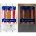 thumbnail image 2 of Caroline's Treasures BB3064CNL PatrioticPoodle Tan Ceramic Night Light, 6x4x3", multicolor, 2 of 2
