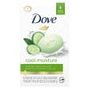 Dove Cool Moisture Cucumber And Green Tea Beauty Bar 22.50 oz 6 Bars