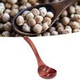 thumbnail image 4 of 2PSC Wooden Spoon 9.45 Inch Smooth Long Handle Spoon Multipurpose Long Handle Wood Porridge Ladle Lightweight Deep Wooden Soup Ladle Spoon for Kitchen Restaurant, 4 of 10
