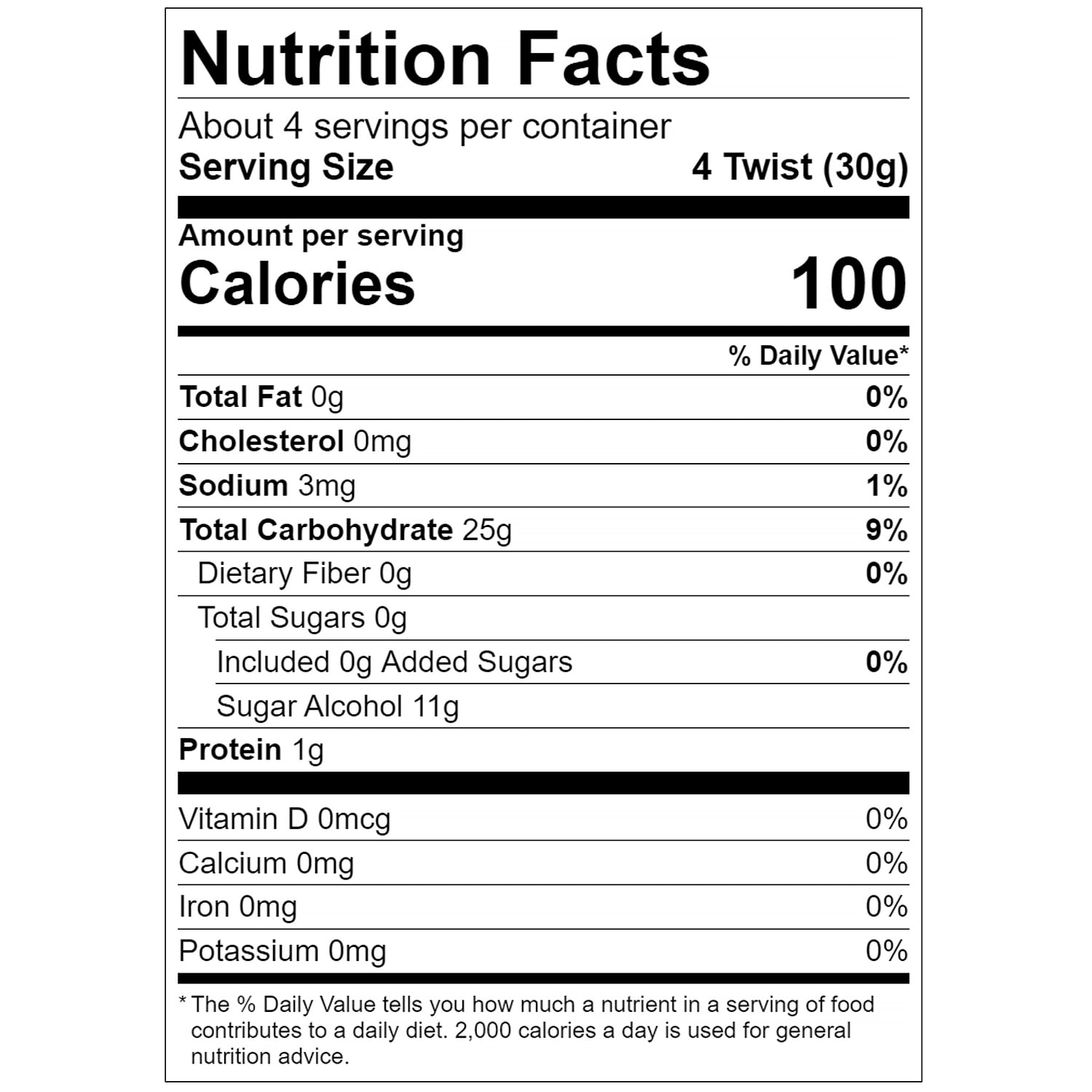 (2 pack) Red Vines Sugar Free Strawberry Candy Twists, 5oz Bag