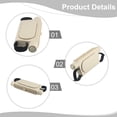 thumbnail image 3 of SPRING Electric Car Rear For SEAT Fan USB Power Supply Adjustable With Car Interior Fan Ventilation Sheet Car Fan Circulator Rear Seat White, 3 of 9