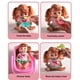 thumbnail image 5 of Juguetes de piscina, juguete para bebé, juguete para niño pequeño, mini cuna de simulación esmaltada, cesta para transportar muñecas, vajilla, set de figuras de acción para el baño, muñeca bebé, 5 of 8