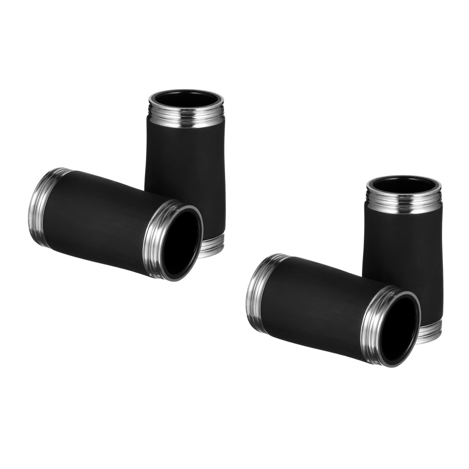 Luxshiny Clarinet Tuning Tube, Professional Metal Pitch, Compact for Instruments, Black