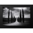 thumbnail image 2 of Aledanda 18x13 Black Modern Framed Museum Art Print Titled - Travelling in Tuscany, 2 of 5