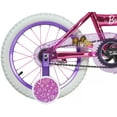 Dynacraft Sunset Girls BMX Bike - 16, 18, 20 Inch Sizes For Ages 5-12, Pink & Teal, Includes Training Wheels & Basket