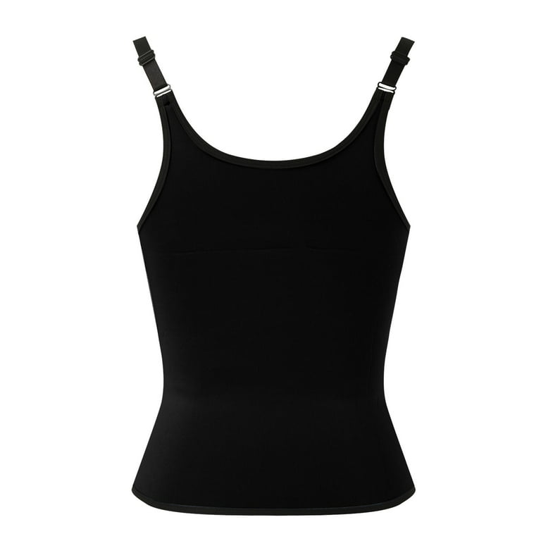 Waist Trainer Corset For Shapewear Plus Size Vest Body Cincher Workout Trimmer Girdle plus Size Sweat Vest for Women 6x Body Forming Dress Neoprene Waist Camisole Waist Control Vest Sweat Waist for