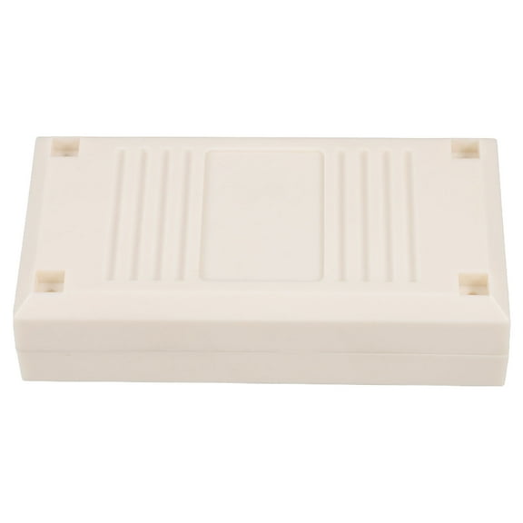 Hemoton Outdoor Waterproof Electrical Box Plastic Enclosure For Electrical Projects White Junction Box For Electronics Weatherproof Project Case