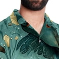 thumbnail image 5 of Platypus Men's Short Sleeve Beach Shirts, Casual Printed Poplin Button Down, Unisex Summer Hawaiian Shirt, 5 of 6
