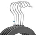 thumbnail image 3 of Non-slip Velvet Hangers - Suit Hangers (10-pack), 3 of 5